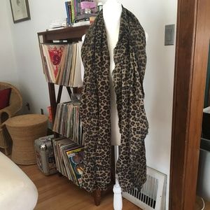 Leopard Print Zara Blanket Scarf